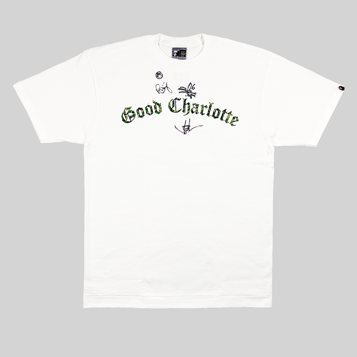 【新品】A BATHING APE ×Good Charlotte Tシャツ 新品】A BATHING APE ×Good Charlotte Tシャツ - メルカリ