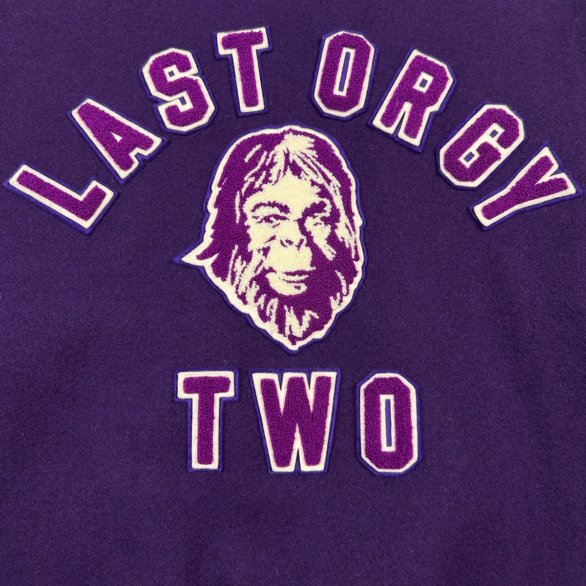 Last Orgy Two Varsity Jacket – Azucar