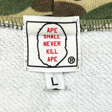 1st Camo Green Zip Up