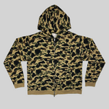 1st Camo Green Zip Up