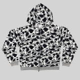 1st Camo Grey Zip Up