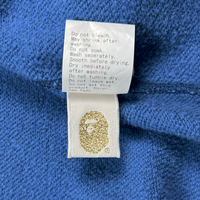 Blue Camo Zip Up