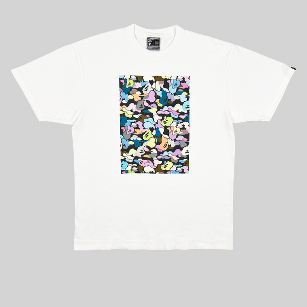 Multi Camo Box Logo Tee