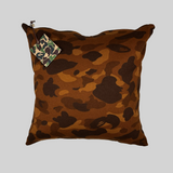 Brown Camo Pillow