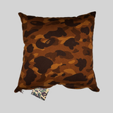 Brown Camo Pillow