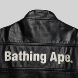 Bape Racer Leather Jacket