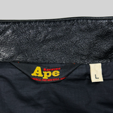 Bape Racer Leather Jacket