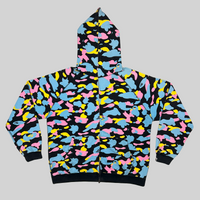 Bape Cotton Candy Camo Zip
