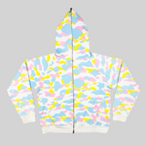 Bape Cotton Candy Camo Zip