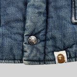Bape Denim Down Jacket