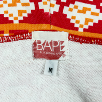 Bape Diamond Monogram Zip Up