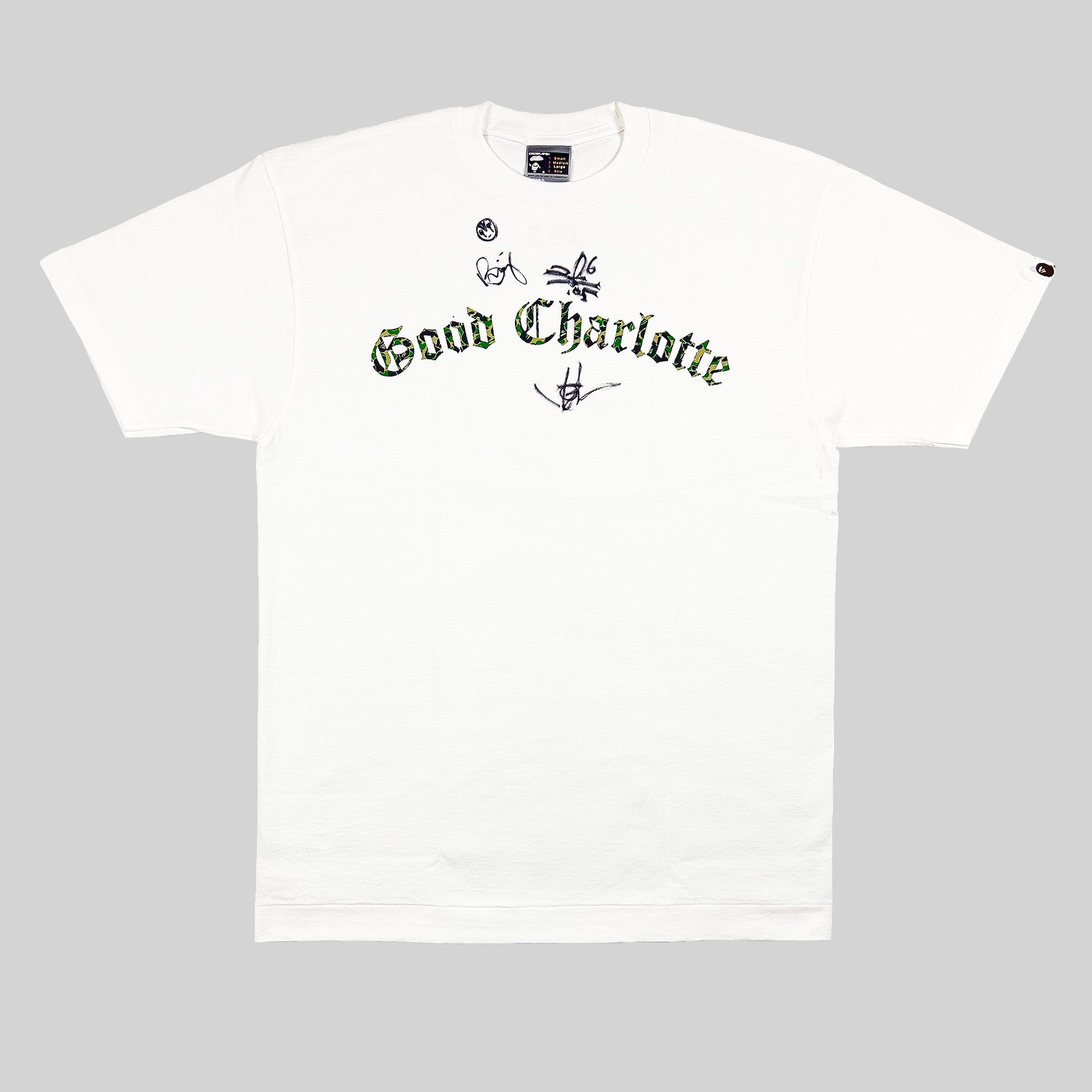 【新品】A BATHING APE ×Good Charlotte Tシャツ Bape Good Charlotte Signed Tee – Azucar's Favorite Shop