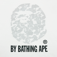 Bape Grey Camo Ape Head Tee