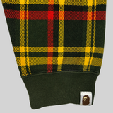 Bape Isetan Check Zip Up