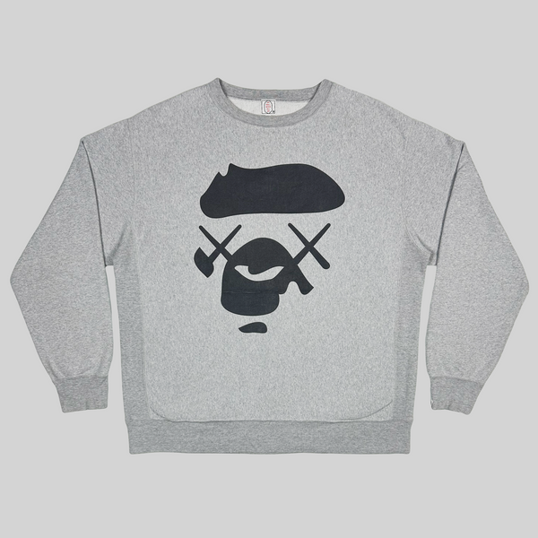 Kaws Ape Face Crewneck