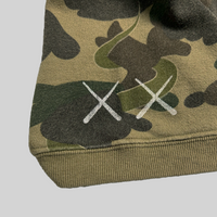 Kaws Bendy 1st Camo Short Sleeve Sweatshirt