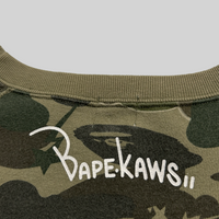 Kaws Bendy 1st Camo Short Sleeve Sweatshirt