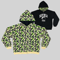 Baby Milo Reversible Camo Zip Up