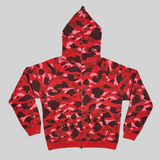 Bape NERD Camo Zip Up