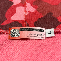 Bape NERD Camo Spellout Zip Up