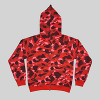 Bape NERD Camo Zip Up