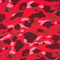 NFS Red Camo Zip Up