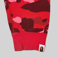 NFS Red Camo Zip Up