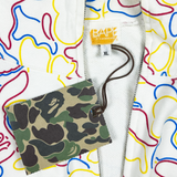 Neon Camo Zip Up