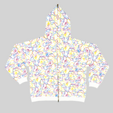Neon Camo Zip Up