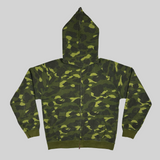 OG Olive Camo Zip Up