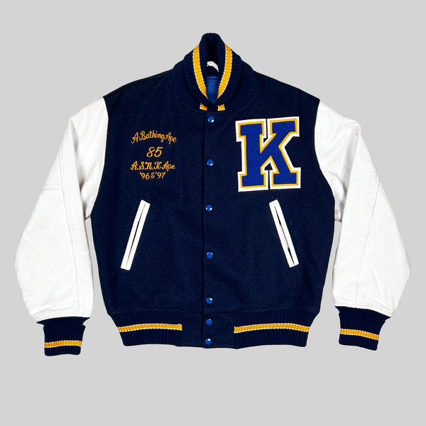 Bape x Post Overalls Varsity Jacket – Azucar's Favorite Shop