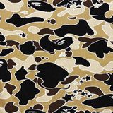 Brown Psyche Camo Zip Up