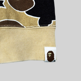 Brown Psyche Camo Zip Up