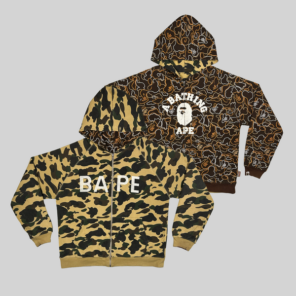 Neon Camo Reversible Zip Up