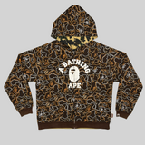 Neon Camo Reversible Zip Up