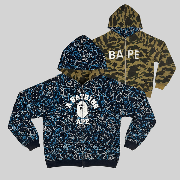 Bape Reversible Zip Up