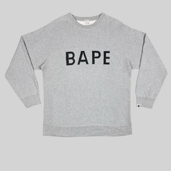 Crystal Spellout Crewneck