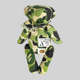Green Camo Teddy Bear