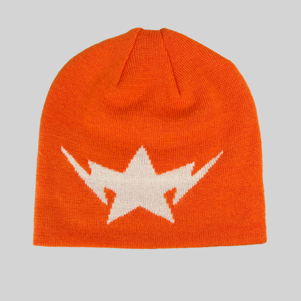 Twinsta Orange Knit Beanie