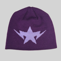 Twinsta Purple Knit Beanie