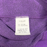 Bapexclusive Purple Camo Velour Zip Up