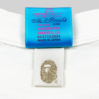 College Logo White Label Tee