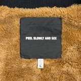 Wool Fur Lined Varsity Jacket