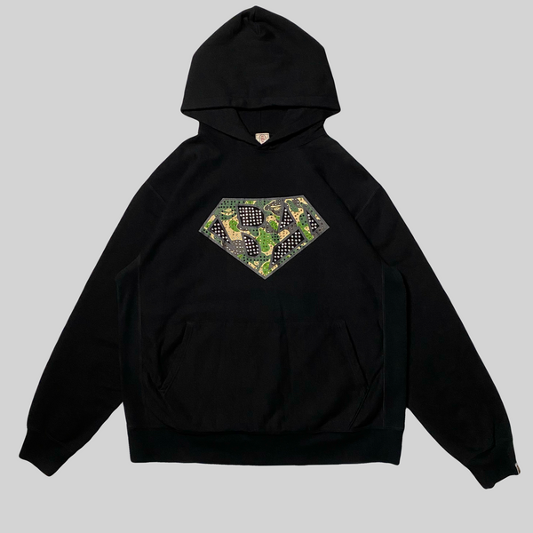 Crystal ABC Camo Superman Pullover