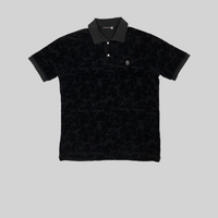 Velour Camo Polo