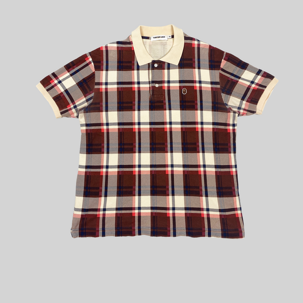 Bape Burberry Check Polo