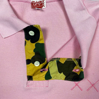 Kaws Pink Polo