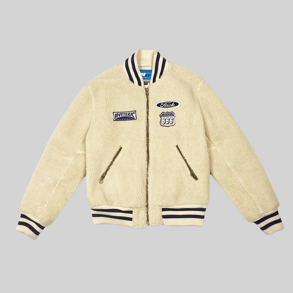 Patches Fleece Bomber