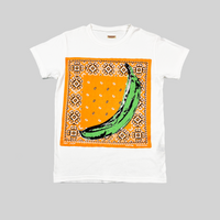 Banana Bandana White T-Shirt