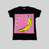 Banana Bandana Black T-Shirt